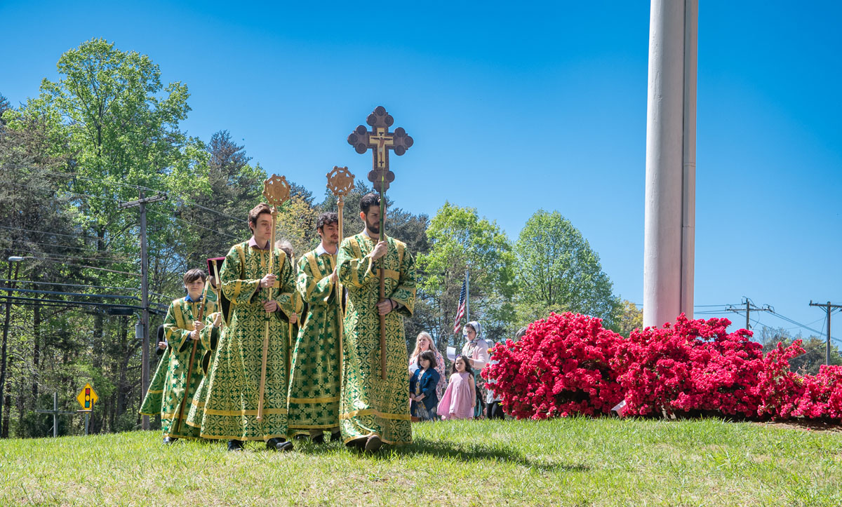 The Procession on Palm Sunday