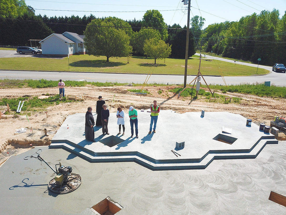 Foundation Slabs have been poured!