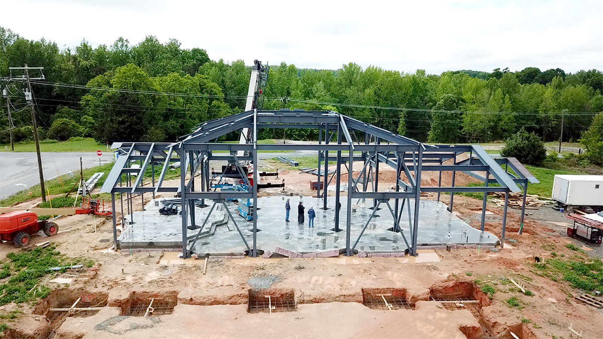 Foundation Slabs have been poured!