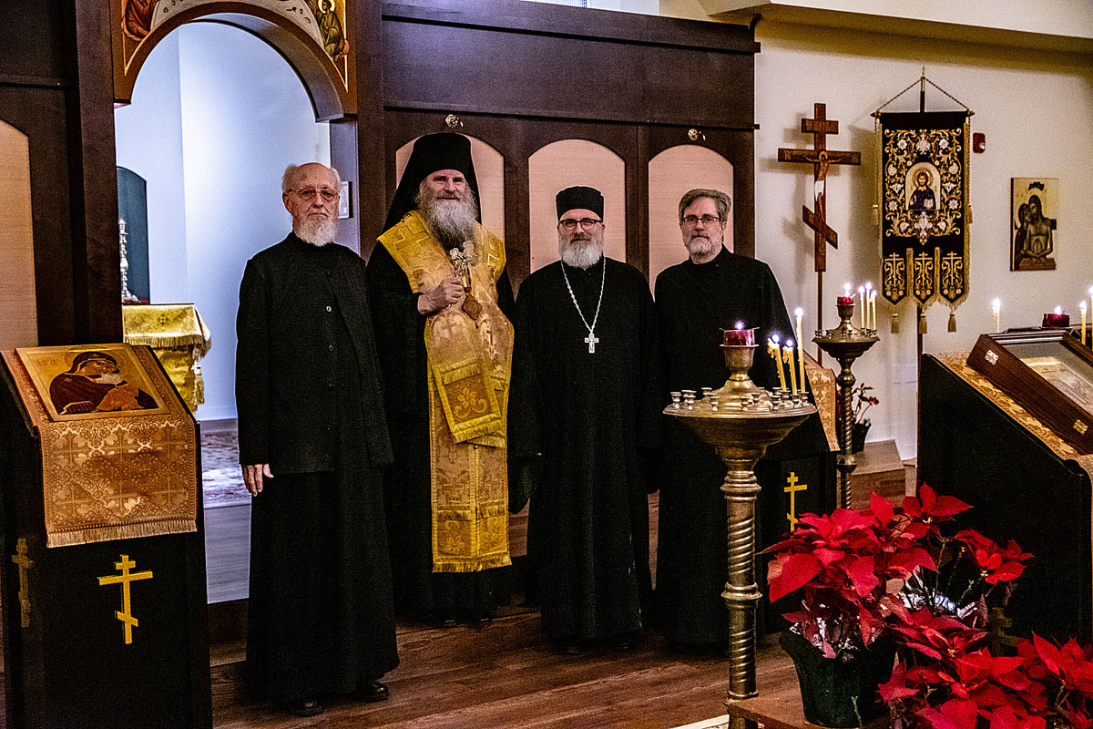 Bishop Gerasim Visits Holy Cross