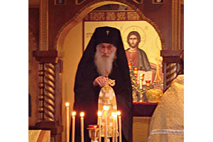 Our first Liturgy with Father Christopher