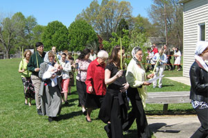 Our first Liturgy with Father Christopher
