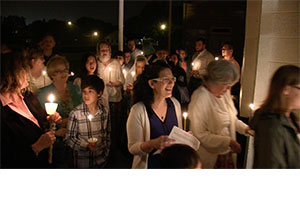Our first Liturgy with Father Christopher