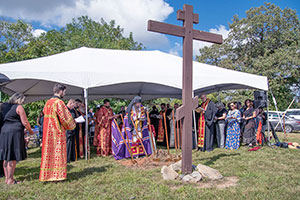 Our first Liturgy with Father Christopher